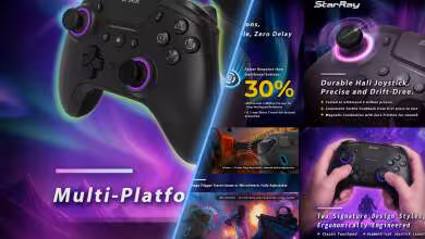 Brook StarRay : une manette PS5 à sticks Hall Effect et gâchettes réglables