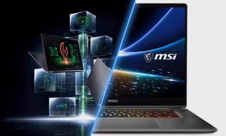 MSI Prestige N16 Flip AI+ : RTX Spark, 128 Go unifiés et écran OLED UHD+ 1 MSI Prestige N16 Flip AI+ : RTX Spark, 128 Go unifiés et écran OLED UHD+