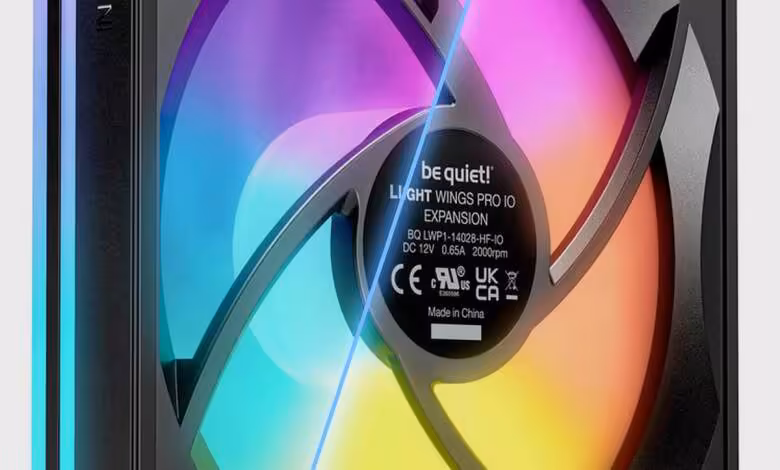 Light Wings Pro IO : be quiet! réunit trois ventilateurs dans un cadre unique 1 Light Wings Pro IO : be quiet! réunit trois ventilateurs dans un cadre unique