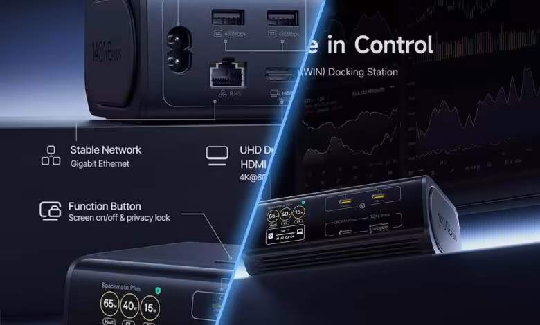 Baseus Spacemate RD1 Plus : un dock 14-en-1 avec 4K à 120 Hz et charge GaN 1 Baseus Spacemate RD1 Plus : un dock 14-en-1 avec 4K à 120 Hz et charge GaN