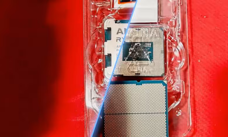 Ryzen 9 9950X3D2 : Amazon livre un ancien processeur Intel maquillé en AMD 1 Ryzen 9 9950X3D2 : Amazon livre un ancien processeur Intel maquillé en AMD
