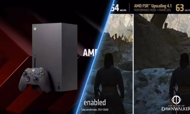 FSR 4.1 arrive sur Xbox Series X|S, Microsoft prépare déjà la suite avec Helix 1 FSR 4.1 arrive sur Xbox Series X|S, Microsoft prépare déjà la suite avec Helix