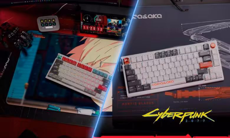 Corsair Cyberpunk : deux collections Arasaka White et Edgerunners 2 en 2026 1 Corsair Cyberpunk : deux collections Arasaka White et Edgerunners 2 en 2026