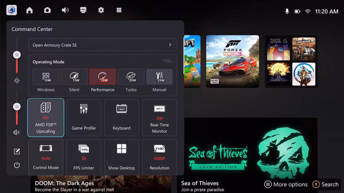 FSR 4.1 arrive en version preview sur les consoles portables ROG Xbox Ally d’ASUS