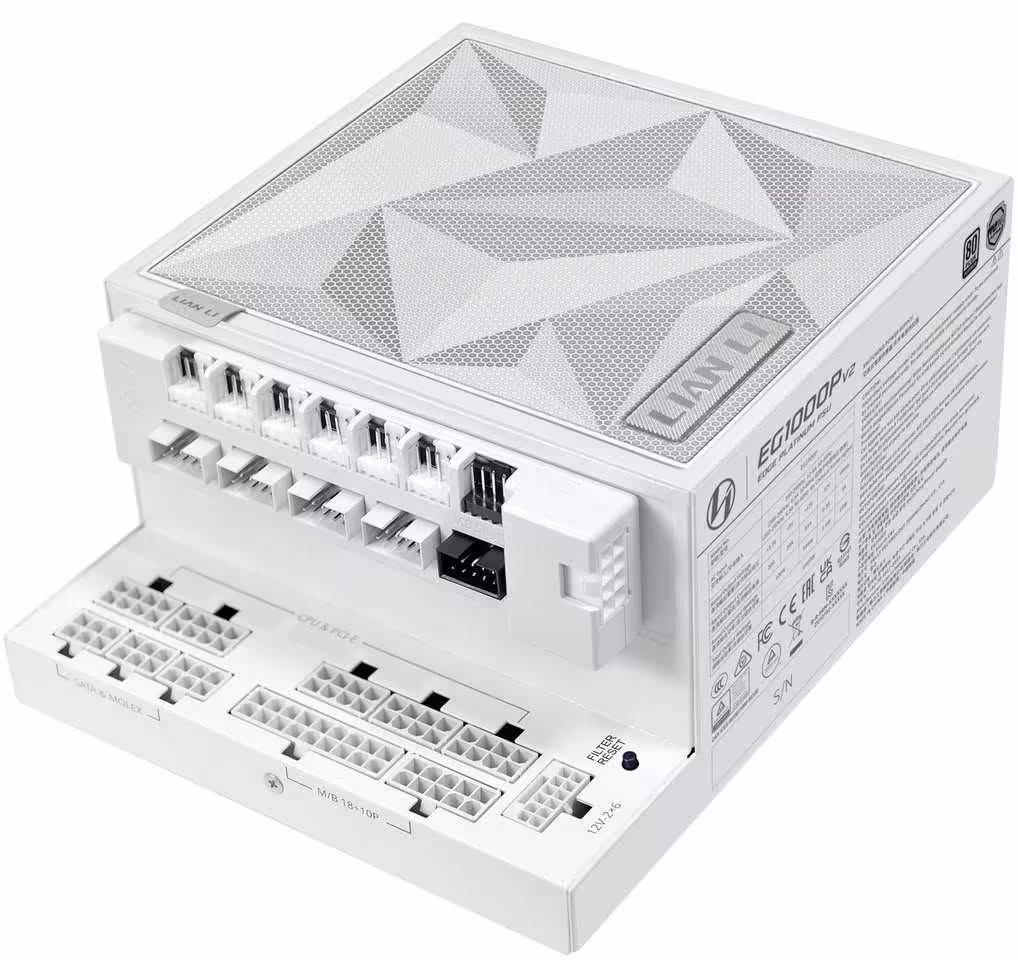 Lian Li Edge V2 : cinq alimentations en L jusqu’à 1350 W et deux hubs évolués