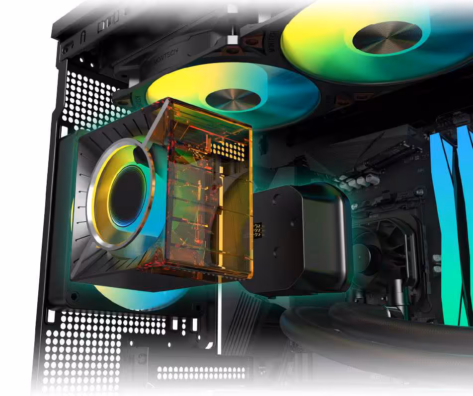 Montech CyberFlow : des AIO 240 et 360 mm avec ventilateur VRM magnétique 3 Montech CyberFlow : des AIO 240 et 360 mm avec ventilateur VRM magnétique