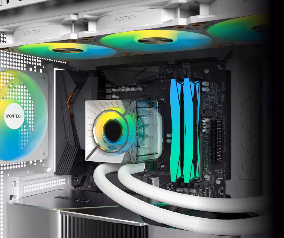 Montech CyberFlow : des AIO 240 et 360 mm avec ventilateur VRM magnétique 2 Montech CyberFlow : des AIO 240 et 360 mm avec ventilateur VRM magnétique