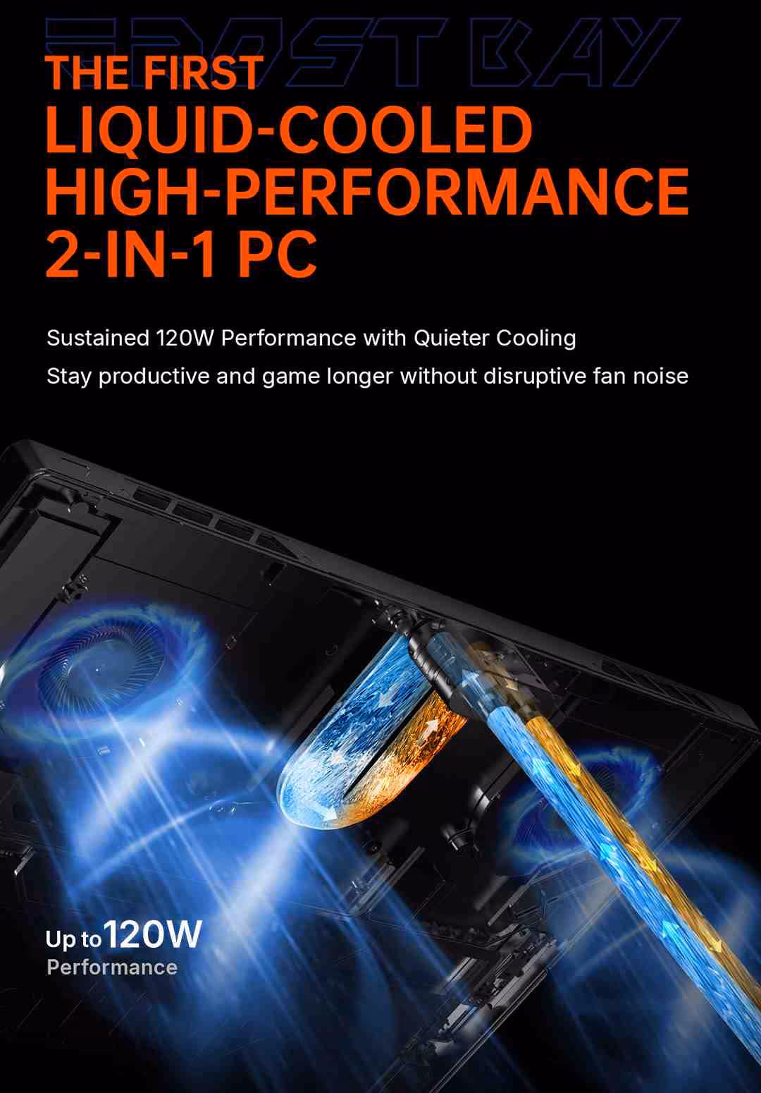 OneXPlayer Super X Pro : Ryzen AI MAX+ 495, 192 Go et refroidissement liquide 5 Système de refroidissement liquide interne du OneXPlayer Super X Pro, annoncé jusqu’à 120 W