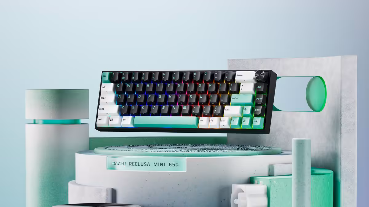 Razer Reclusa Mini 65% : switches magnétiques, sans-fil et hot-swap réunis