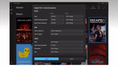 DLSS Swapper 1.2.7.0 met à jour DLSS, FSR et XeSS sur plusieurs jeux à la fois