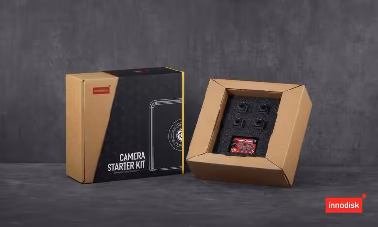 GMSL2 : Innodisk réunit quatre caméras 3 MP et tout le nécessaire dans un kit 1 Kit caméra Innodisk avec quatre modules 3 MP et carte GMSL2 dans son emballage