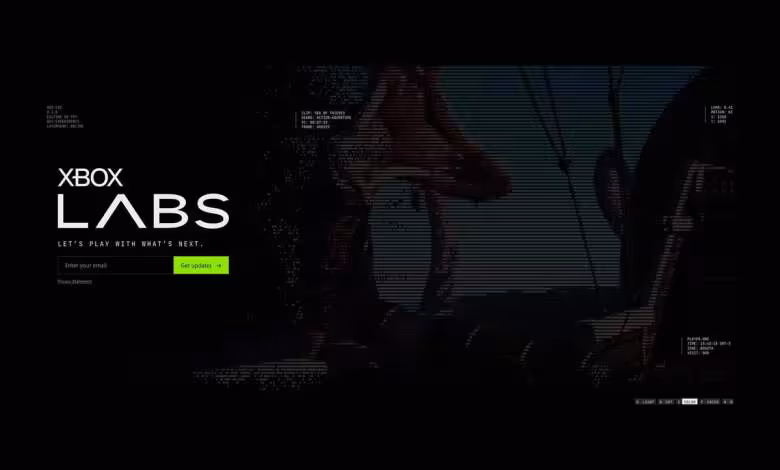 IA dans le jeu vidéo : un cadre Xbox provoque une polémique puis quitte X 1 Visuel sombre Xbox Labs montrant une personne devant un écran, avec le logo Xbox Labs