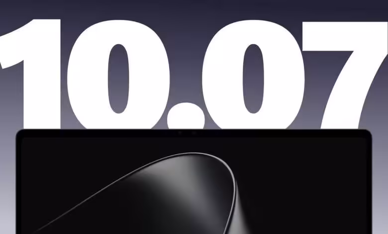 NVIDIA RTX Spark : lancement le 7 octobre avec les puces Arm N1X Blackwell 1 Écran d’ordinateur portable devant le chiffre 10.07 annonçant le lancement NVIDIA RTX Spark