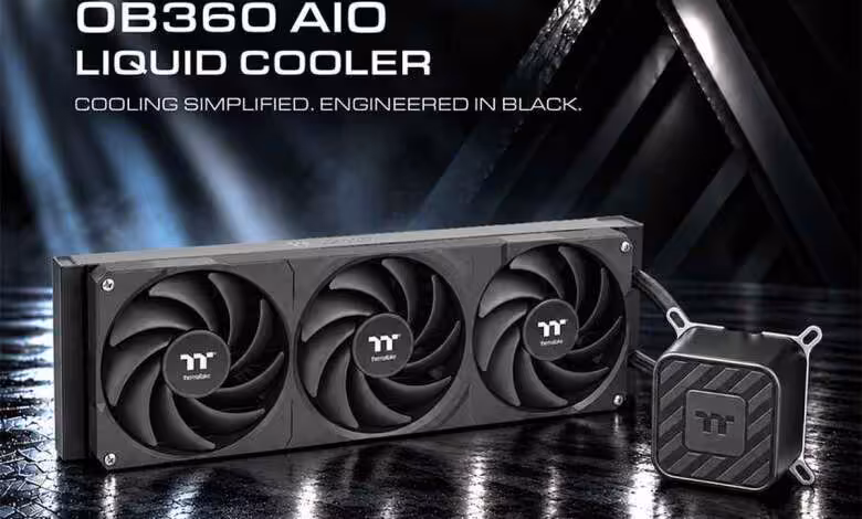 Thermaltake OB360 : un AIO 360 mm monobloc capable de dissiper jusqu’à 360 W 1 Thermaltake OB360 : un AIO 360 mm monobloc capable de dissiper jusqu’à 360 W