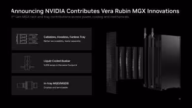 Vera Rubin : NVIDIA ouvre ses racks sans câbles ni ventilateurs au standard OCP