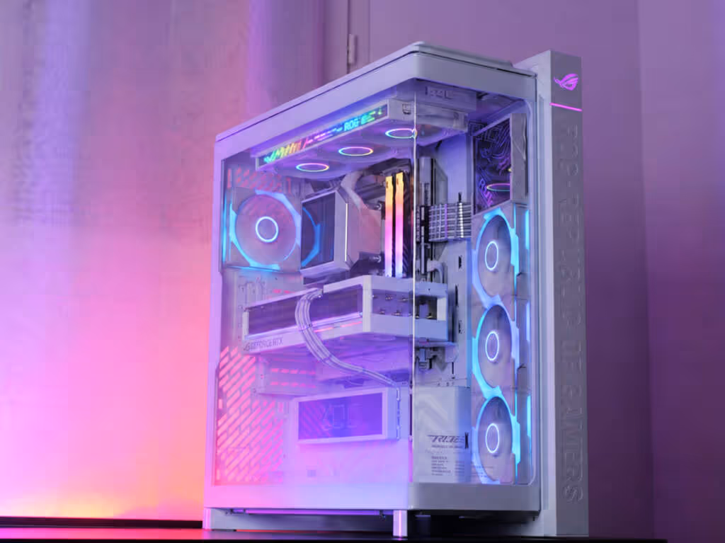 rog cronox argb white build