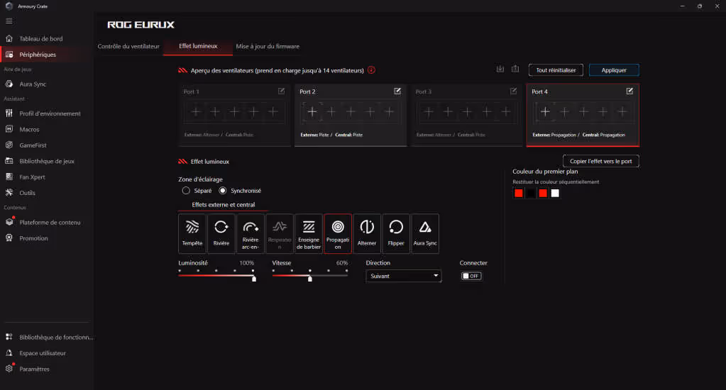 rog eurux gr120 argb armoury crate