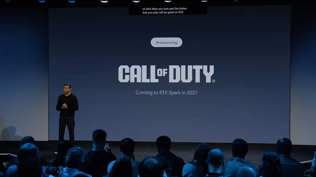 RTX Spark promet des centaines de jeux au lancement, mais Call of Duty attendra 2027