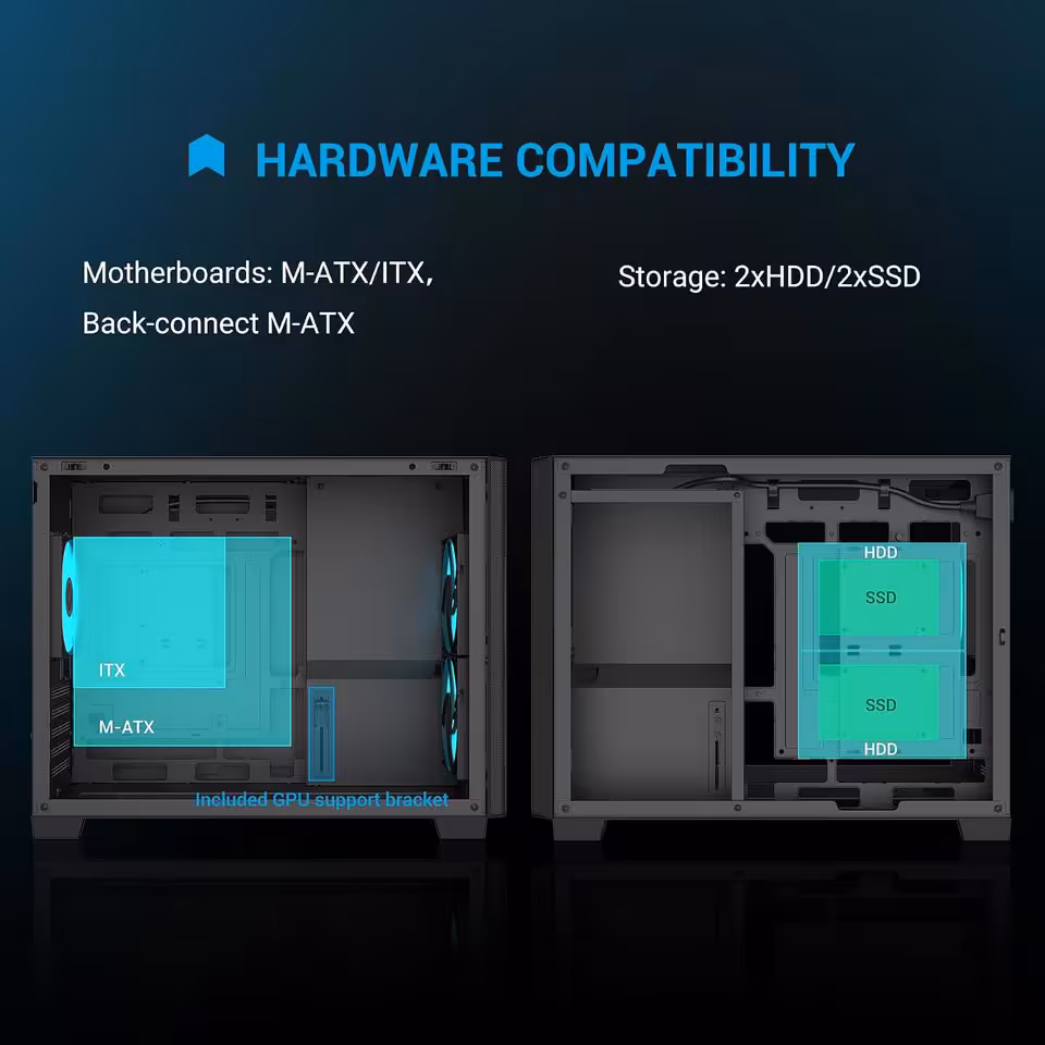 SAMA S32 WOOD : un boîtier microATX avec alimentation Gold dès 139,99 dollars 6 SAMA S32 WOOD : un boîtier microATX avec alimentation Gold dès 139,99 dollars