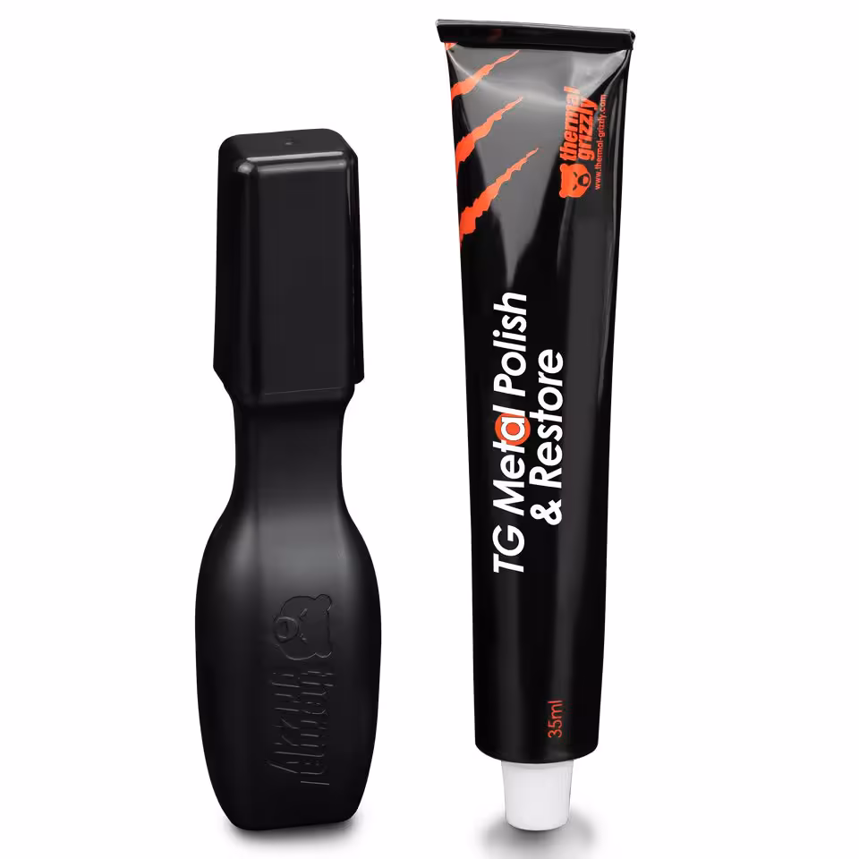 TG Metal Polish & Restore : Thermal Grizzly cible les résidus de métal liquide