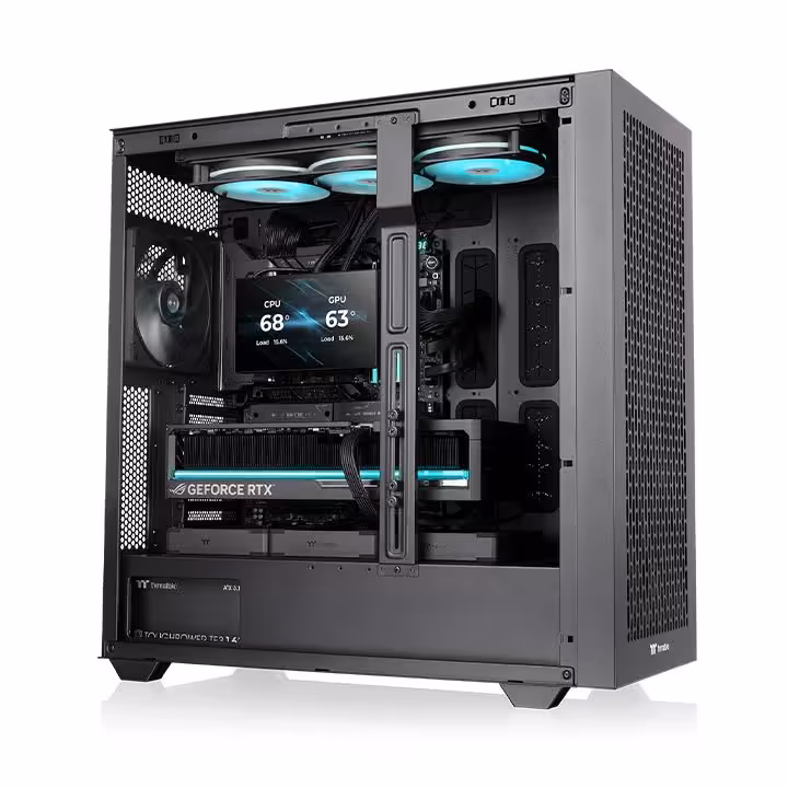 Thermaltake déploie cinq stations IA et PC gaming, jusqu’à 6 GPU Blackwell 16 Thermaltake déploie cinq stations IA et PC gaming, jusqu’à 6 GPU Blackwell