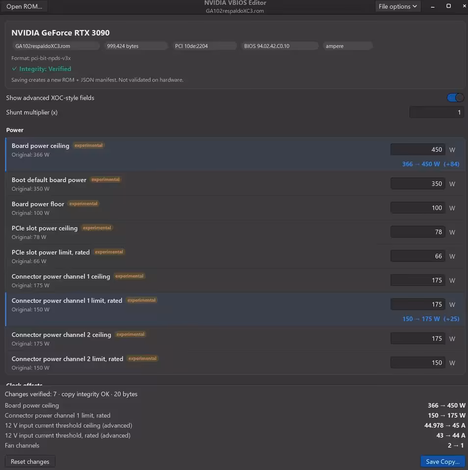 VBIOS GeForce RTX : des outils modifient les limites sans flasher la carte 3 VBIOS GeForce RTX : des outils modifient les limites sans flasher la carte