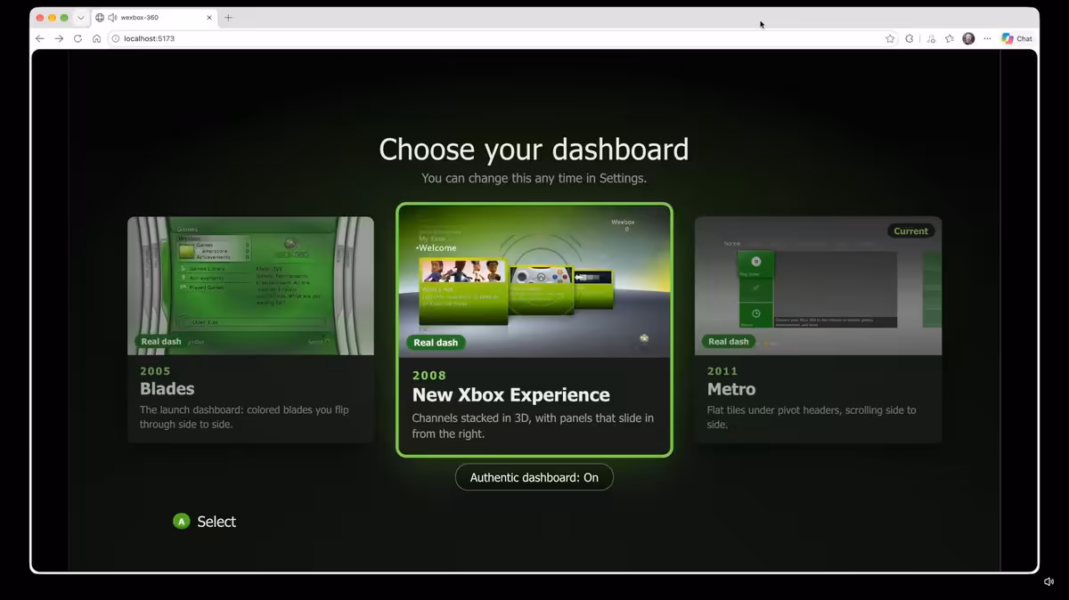 Xbox 360 Blades : Microsoft ressuscite son interface culte dans un navigateur PC