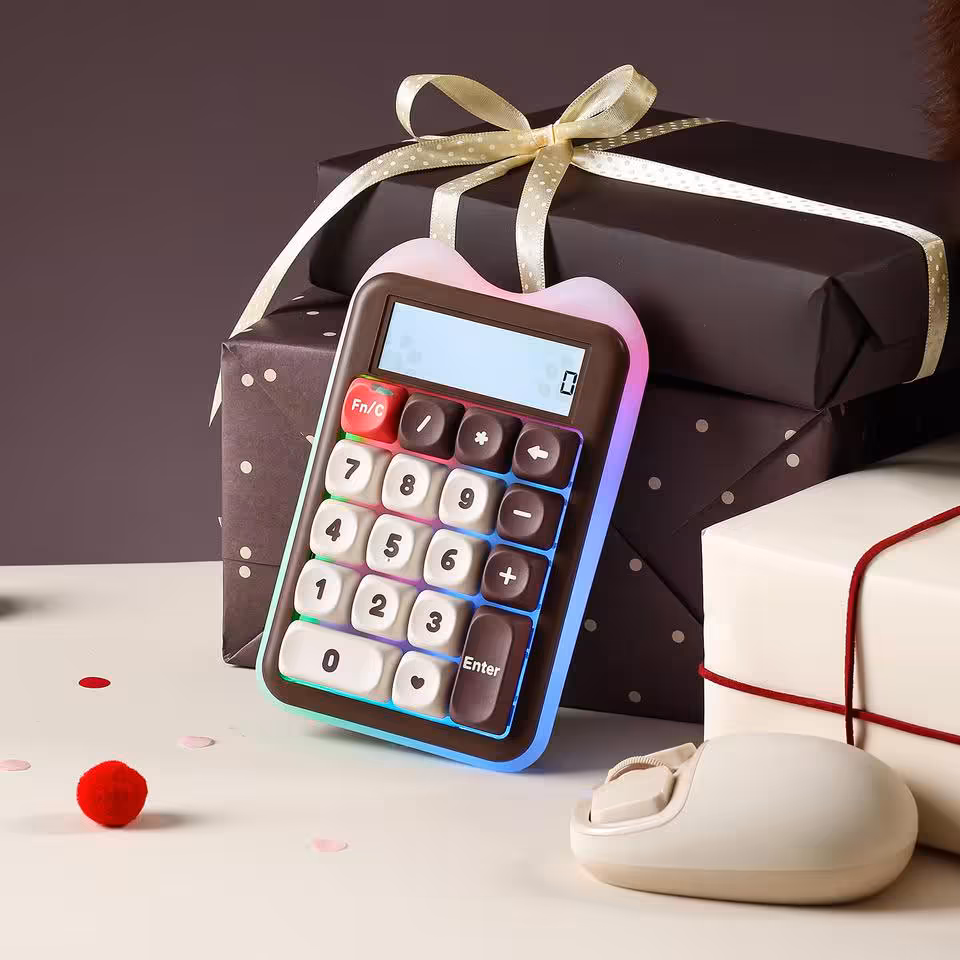 Yunzii C21 : un pavé numérique mécanique sans fil qui fait aussi calculatrice 15 Yunzii C21 : un pavé numérique mécanique sans fil qui fait aussi calculatrice